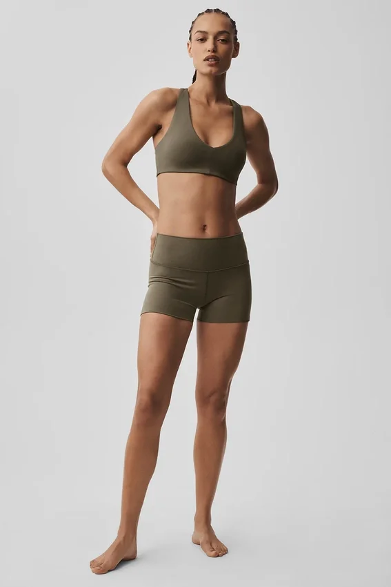 Soutien-gorge de base Alo Softsculpt - Olive Tree