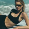 Soutien-gorge dos nageur Airlift Advantage – Noir