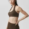 Soutien-gorge dos nu Alo Softsculpt « Feel the Heat » - Espresso