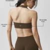 Soutien-gorge dos nu Alo Softsculpt « Feel the Heat » - Espresso