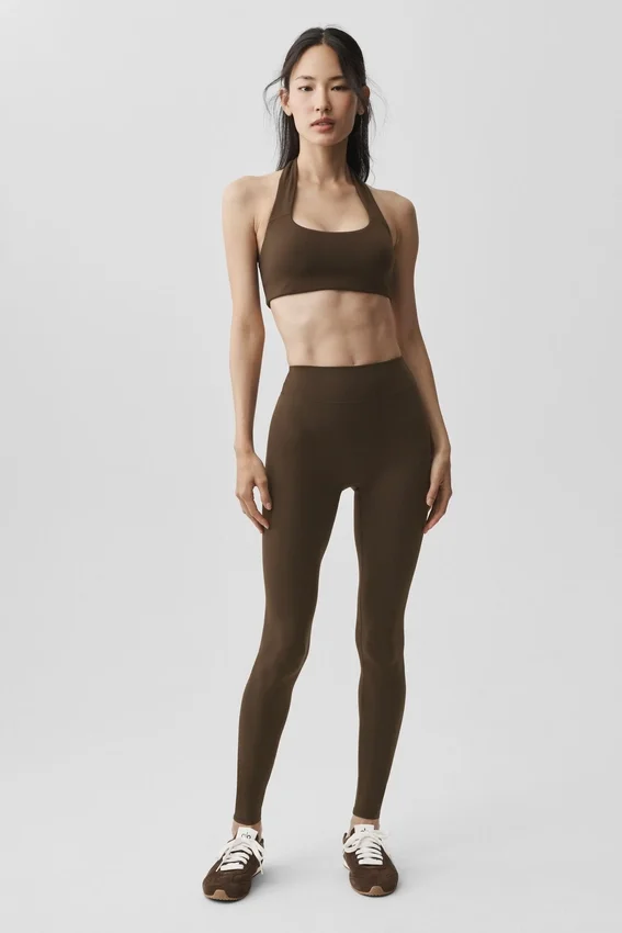 Soutien-gorge dos nu Alo Softsculpt « Feel the Heat » - Espresso