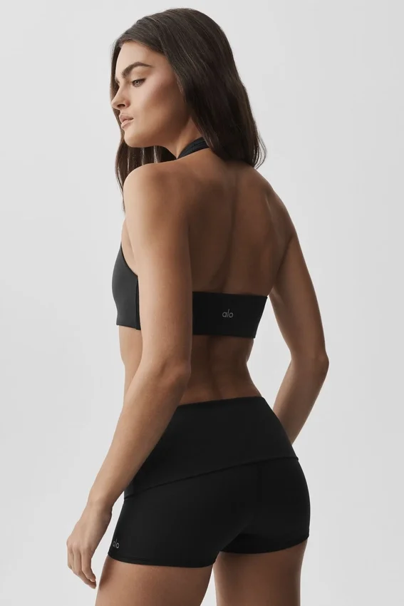 Soutien-gorge dos nu Alo Softsculpt Feel the Heat - Noir
