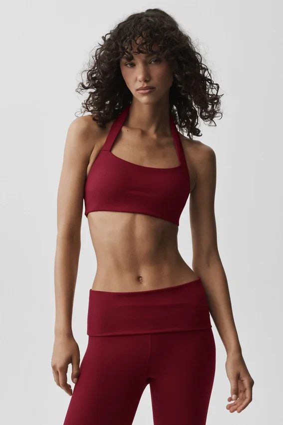 Soutien-gorge dos nu Alo Softsculpt « Feel the Heat » - Rouge « Summer Romance »