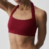 Soutien-gorge dos nu Alo Softsculpt « Feel the Heat » - Rouge « Summer Romance »