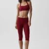Soutien-gorge dos nu Alo Softsculpt « Feel the Heat » - Rouge « Summer Romance »