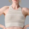 Soutien-gorge en maille Sport Play - Ivoire/Alabâtre