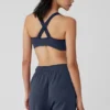 Soutien-gorge Favorite sans coutures à côtes - Bleu marine