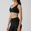 Soutien-gorge « Favorite » sans coutures à côtes — Noir