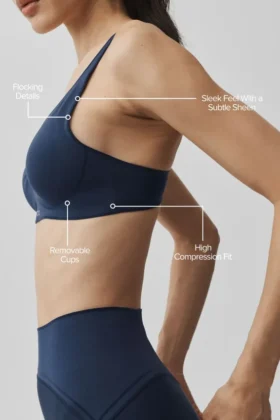 Soutien-gorge haut de gamme Airlift – Bleu marine