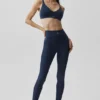 High-Waist Airlift Legging – Bleu marine