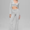 Soutien-gorge à manches longues Alosoft Intuition - Gris chiné athlétique