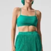 Soutien-gorge Micro Plissé Game On - Vert sapin