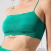 Soutien-gorge Micro Plissé Game On - Vert sapin