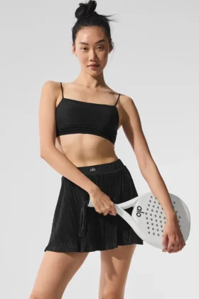 Soutien-gorge « Micro Plisse Game On » - Noir
