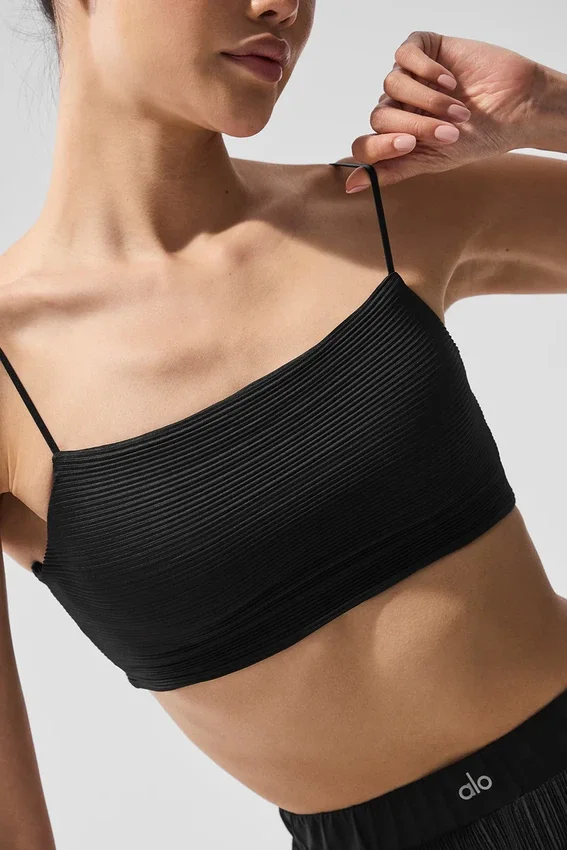Soutien-gorge « Micro Plisse Game On » - Noir