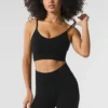 Soutien-gorge « Plush Delight » d'hiver, sans coutures et douillet - Noir