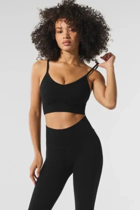 Soutien-gorge « Plush Delight » d'hiver, sans coutures et douillet - Noir