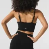 Soutien-gorge « Plush Delight » d'hiver, sans coutures et douillet - Noir