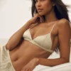 Soutien-gorge Radiance en mélange de soie - Beige sable