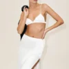 Soutien-gorge Radiance en mélange de soie - Blanc