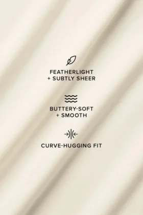 Soutien-gorge Sheer Glow – Ivoire