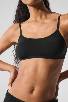 Soutien-gorge Sheer Glow – Noir