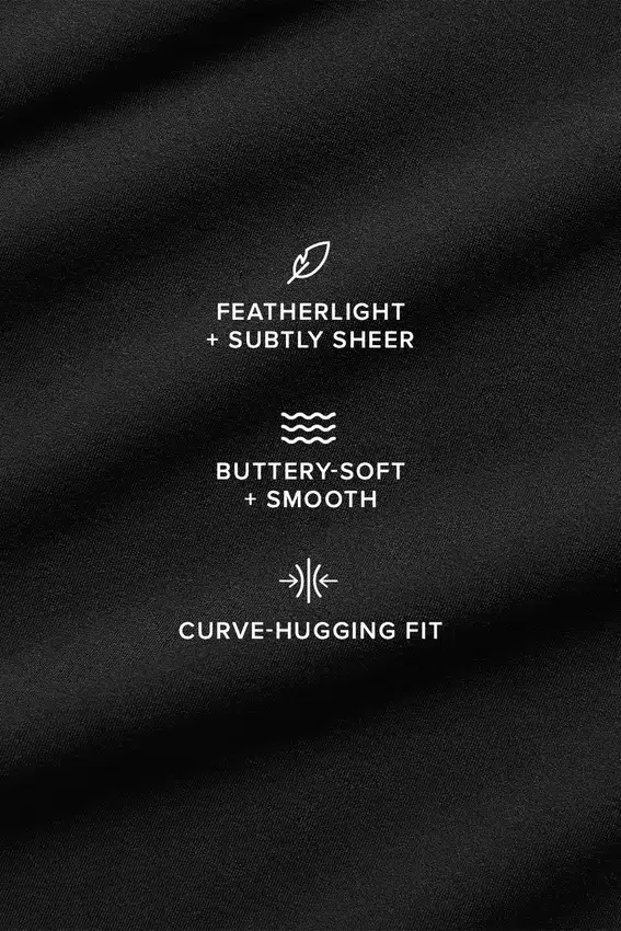 Soutien-gorge Sheer Glow - Noir