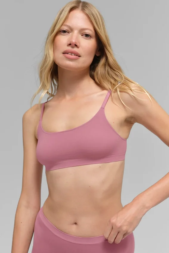 Soutien-gorge Sheer Glow - Rose sauvage