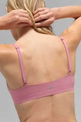 Soutien-gorge Sheer Glow – Rose sauvage