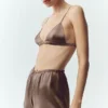 Soutien-gorge Silk Luminous - Alpine Cocoa
