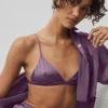 Soutien-gorge Silk Luminous - Prune