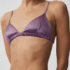 Soutien-gorge Silk Luminous - Prune