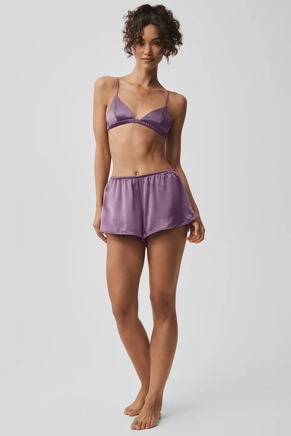 Soutien-gorge Silk Luminous - Prune