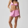 Silk Luminous Shorts - Rose bonbon