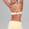 Soutien-gorge Splendor – Jaune bougie/Blanc