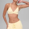 Soutien-gorge Splendor – Jaune bougie/Blanc