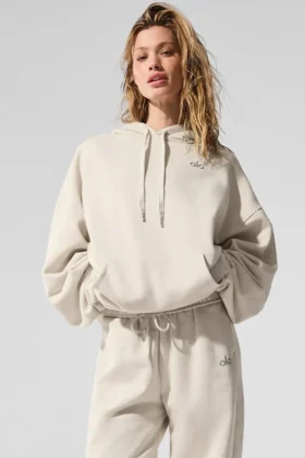 Sweat à capuche Accolade - Beige
