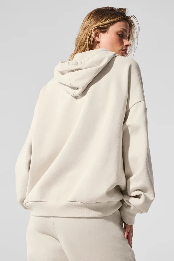 Sweat à capuche Accolade - Beige