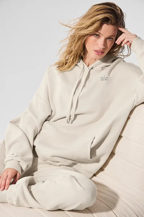 Sweat à capuche Accolade - Beige