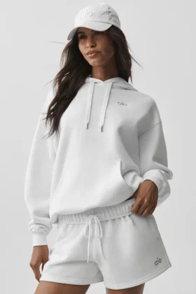 Sweat à capuche Accolade - Blanc