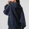 Sweat à capuche Accolade - Bleu marine