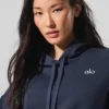 Sweat à capuche Accolade - Bleu marine