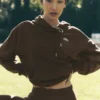 Sweat à capuche Accolade - Espresso