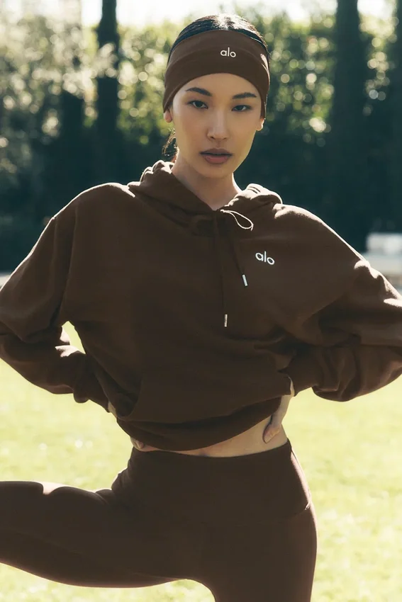 Sweat à capuche Accolade - Espresso