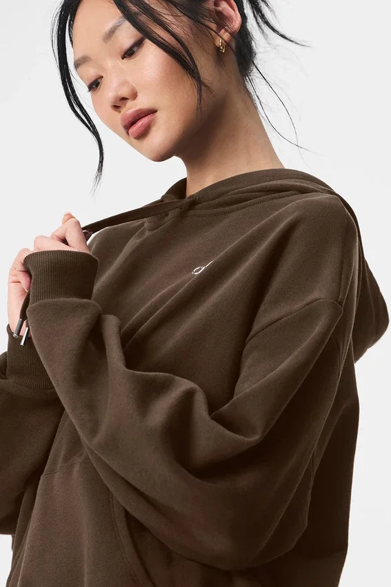 Sweat à capuche Accolade - Espresso
