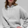 Sweat à capuche Accolade - Gris chiné athlétique
