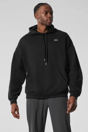 Sweat à capuche Accolade - Noir