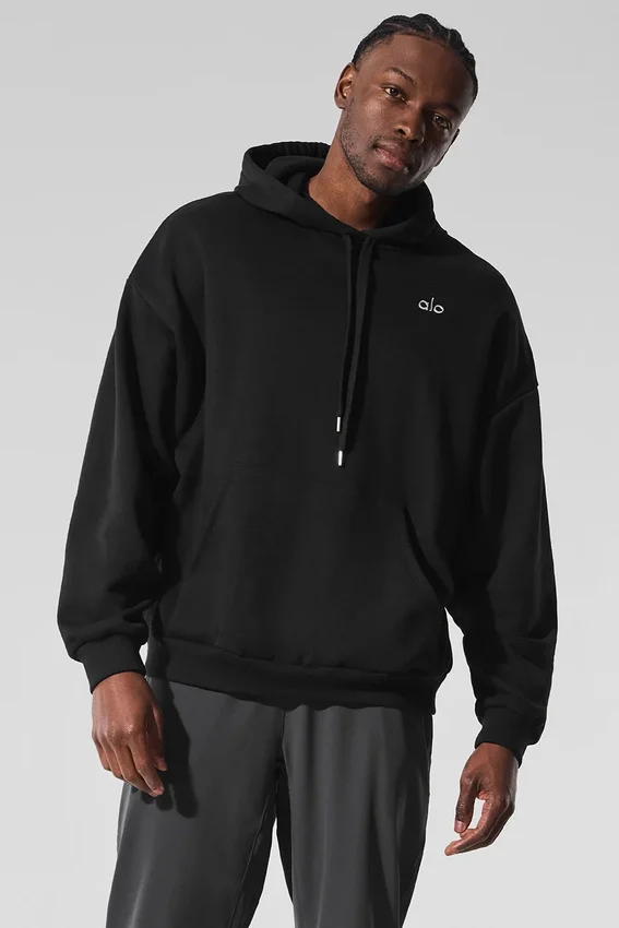 Sweat à capuche Accolade - Noir