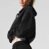 Sweat à capuche Accolade - Noir