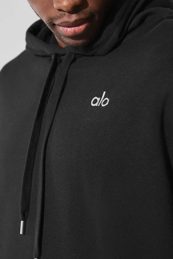 Sweat à capuche Accolade - Noir